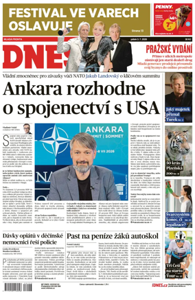 Cover of MF DNES