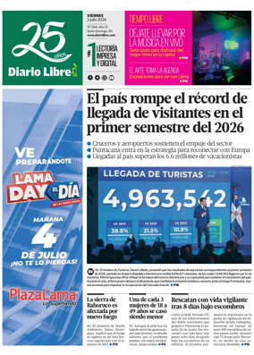 Cover of Diario Libre (Republica Dominicana)