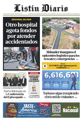 Cover of Listin Diario
