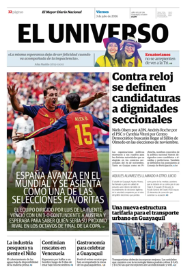 Cover of El Universo