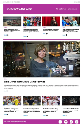Cover of Euronews Culture and Sport Compiled Edition
