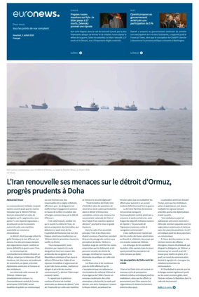 Cover of EuroNews (French Edition)