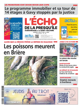Cover of L'Echo de la Presqu'ile (SN)