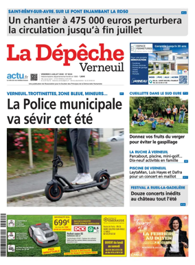 Cover of La Depeche Verneuil