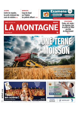 Cover of La Montagne (Moulins)