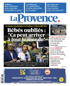 Cover of La Provence Marseille