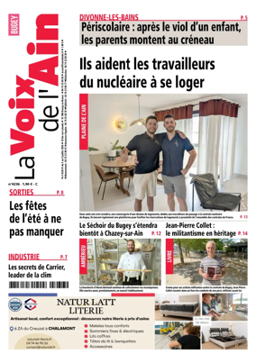 Cover of La Voix de l’Ain Amberieu en Bugey - Meximieux