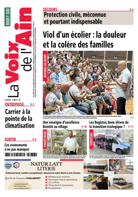 Cover of La Voix de l’Ain Belley
