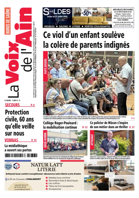 Cover of La Voix de l’Ain Bords de Saone