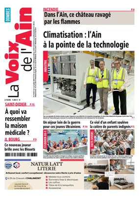 Cover of La Voix de l’Ain Dombes