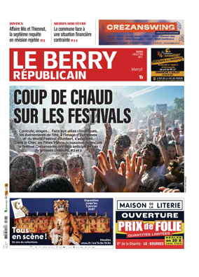 Cover of Le Berry Republicain
