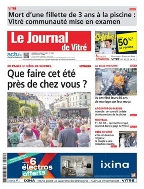 Cover of Le Journal de Vitre