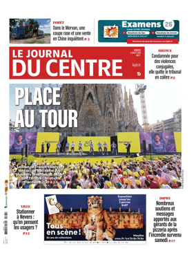 Cover of Le Journal du Centre