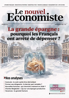 Cover of Le Nouvel Economiste