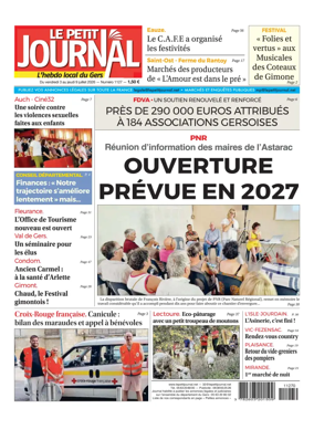 Cover of Le Petit Journal - L'hebdo local du Gers
