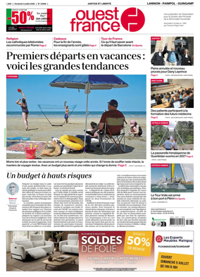 Cover of Ouest-France (Lannion / Paimpol / Guingamp)