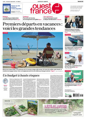 Cover of Ouest France (Manche)