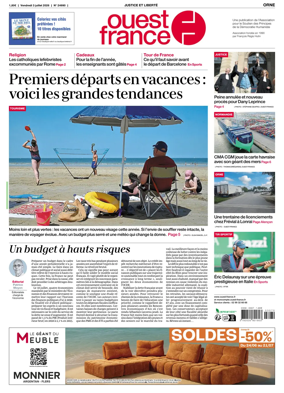 Cover of Ouest France (Orne)