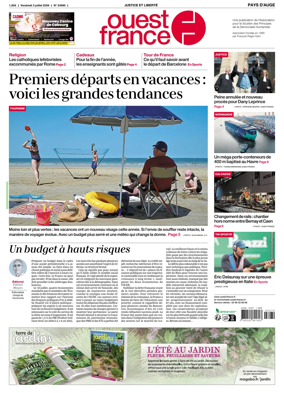 Cover of Ouest France (Pays d'Auge)