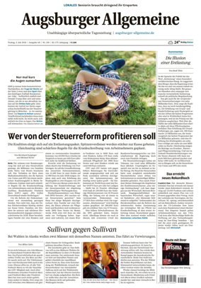 Cover of Augsburger Allgemeine (Ausgabe Stadt)