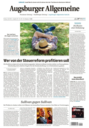 Cover of Augsburger Allgemeine (Land West)