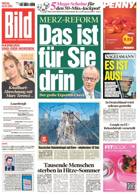 Cover of BILD Hamburg