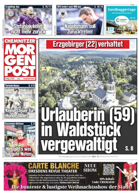 Cover of Chemnitzer Morgenpost