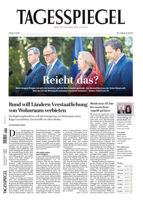 Cover of Der Tagesspiegel