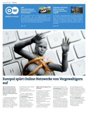 Cover of Deutsche Welle (German edition)