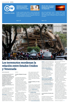 Cover of Deutsche Welle (Spanish edition)