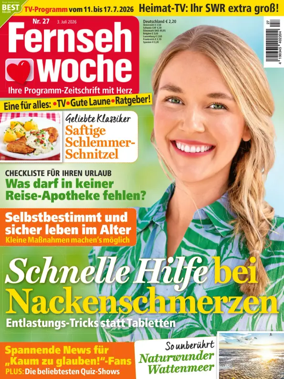 Cover of Fernsehwoche