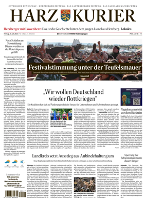 Cover of Harz Kurier