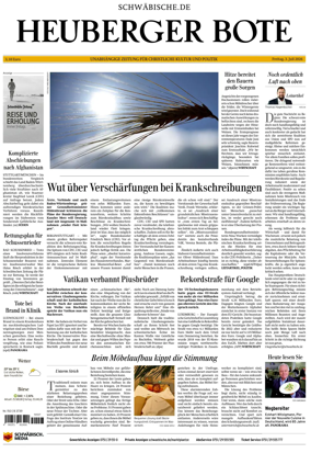 Cover of Heuberger Bote