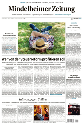 Cover of Mindelheimer Zeitung
