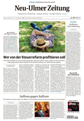 Cover of Neu-Ulmer Zeitung