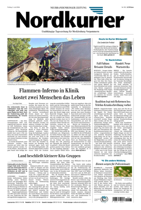 Cover of Neubrandenburger Zeitung