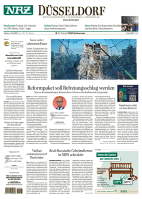 Cover of Neue Rhein Zeitung (Dusseldorf)