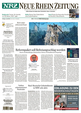 Cover of Neue Rhein Zeitung (Wesel)