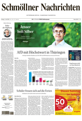 Cover of Ostthuringer Zeitung (Schmolln)