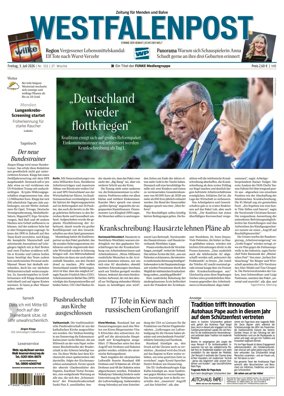 Cover of Westfalenpost (Balve)