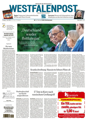 Cover of Westfalenpost (Brilon)
