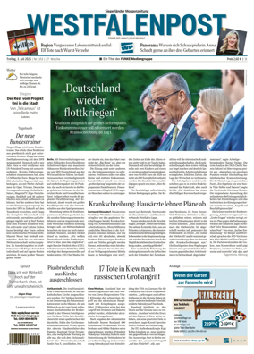 Cover of Westfalenpost (Siegen)