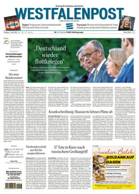 Cover of Westfalenpost (Wetter)
