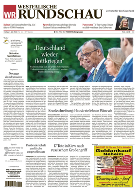Cover of Westfalische Rundschau (Arnsberg)
