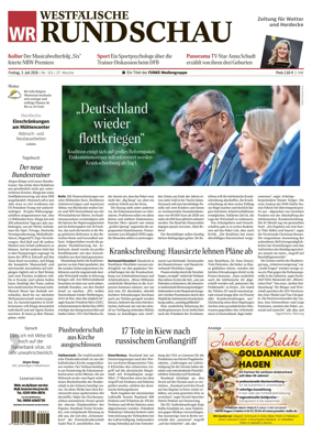 Cover of Westfalische Rundschau (Wetter)