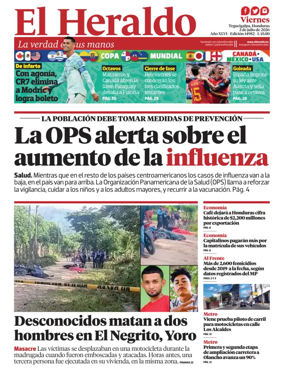 Cover of Diario El Heraldo