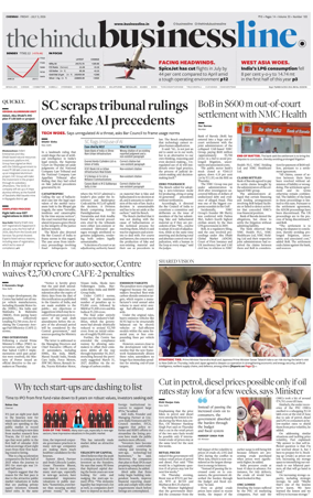 Cover of BusinessLine (Chennai)