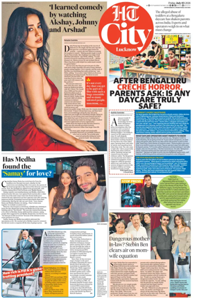 Cover of Hindustan Times (Lucknow) - Live