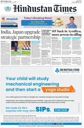 Cover of Hindustan Times ST (Pune)