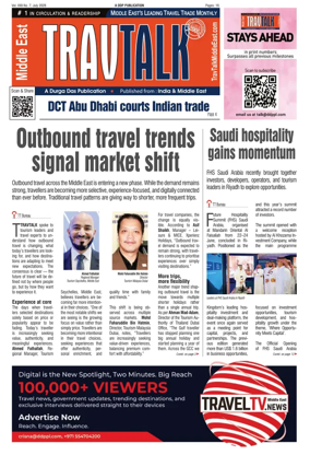Cover of TravTalk - Middle East